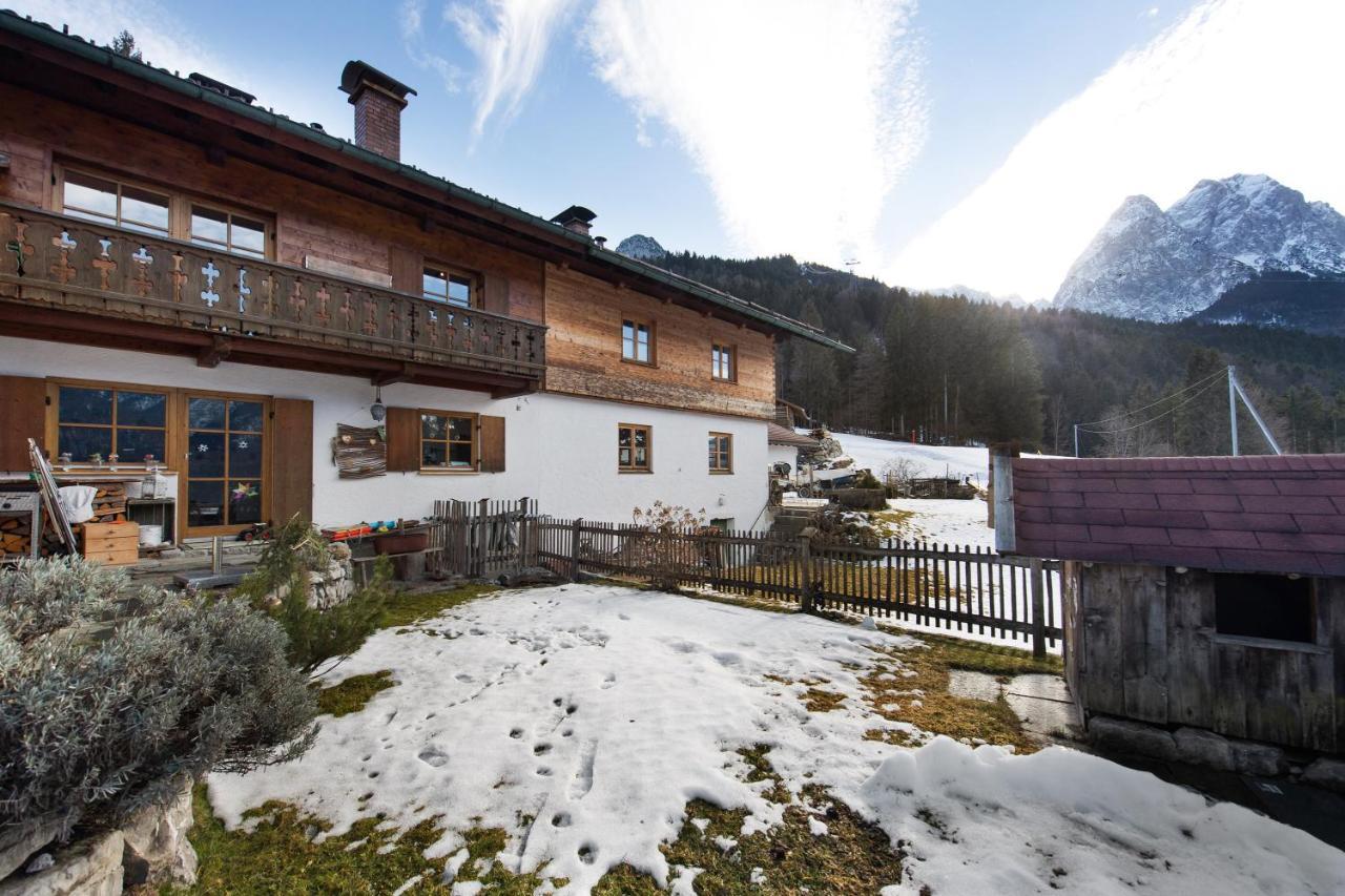 Ferienwohnung Riesserbaur Garmisch-Partenkirchen Luaran gambar